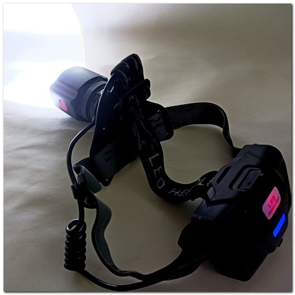 超廣角遠射強光頭燈 側邊感應 白激光 激光炮 單核 頭燈 強光頭燈 廣角變焦 白激光SF24/附18650鋰電池1-細節圖8