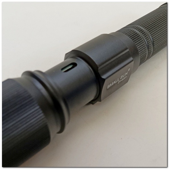 白激光 強光手電筒  TYPE-C 遠射聚光led燈 數字顯示電量  超亮手電 附18650鋰電池-細節圖6