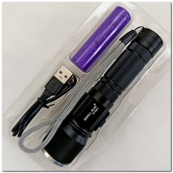 白激光 強光手電筒  TYPE-C 遠射聚光led燈 數字顯示電量  超亮手電 附18650鋰電池-細節圖9