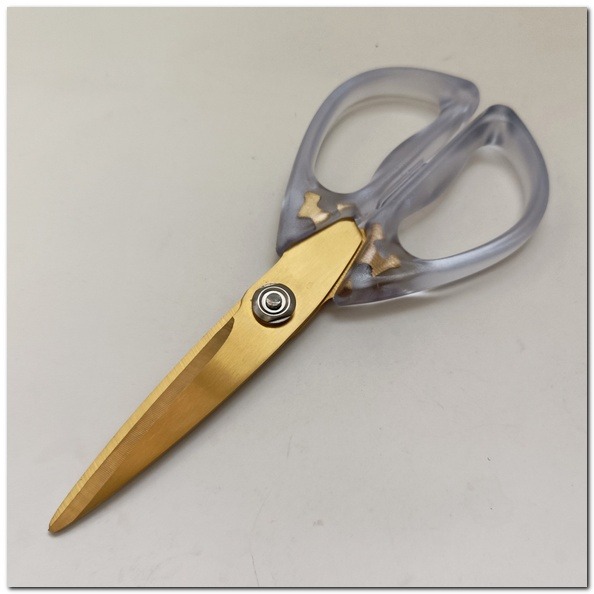 鈦金屬防鏽剪刀 鈦金屬 不沾膠 剪刀-細節圖2