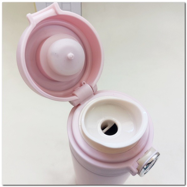 溫感304彈跳保溫杯 304不銹鋼真空 保溫瓶 420ml 水壺 保溫杯 彈跳保溫杯 單手一鍵開蓋 溫度顯示保溫瓶-細節圖4