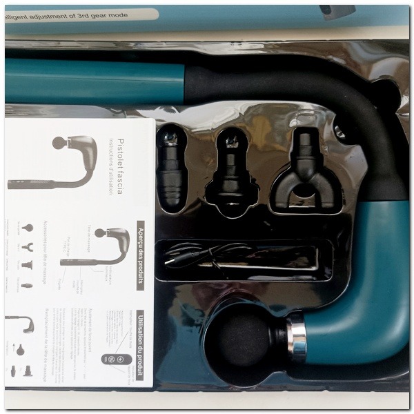 彎頭筋膜槍 不求人彎頭筋膜槍 頸椎按摩器 按摩槍 按摩槍 按摩器 肌肉按摩槍 筋膜槍-細節圖2