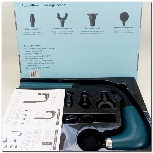 彎頭筋膜槍 不求人彎頭筋膜槍 頸椎按摩器 按摩槍 按摩槍 按摩器 肌肉按摩槍 筋膜槍-細節圖3