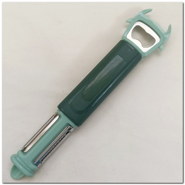 多功能廚房刨絲器 開瓶器 家用土豆絲切菜神器 不銹鋼手動削皮器 一把多功能-細節圖3