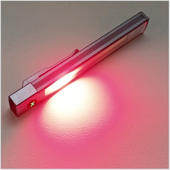 工作燈 汽修維修燈 筆式磁吸燈 手電筒 強光充電便攜led筆燈修車 照明燈 便攜磁吸工作燈 尺筆燈-細節圖4