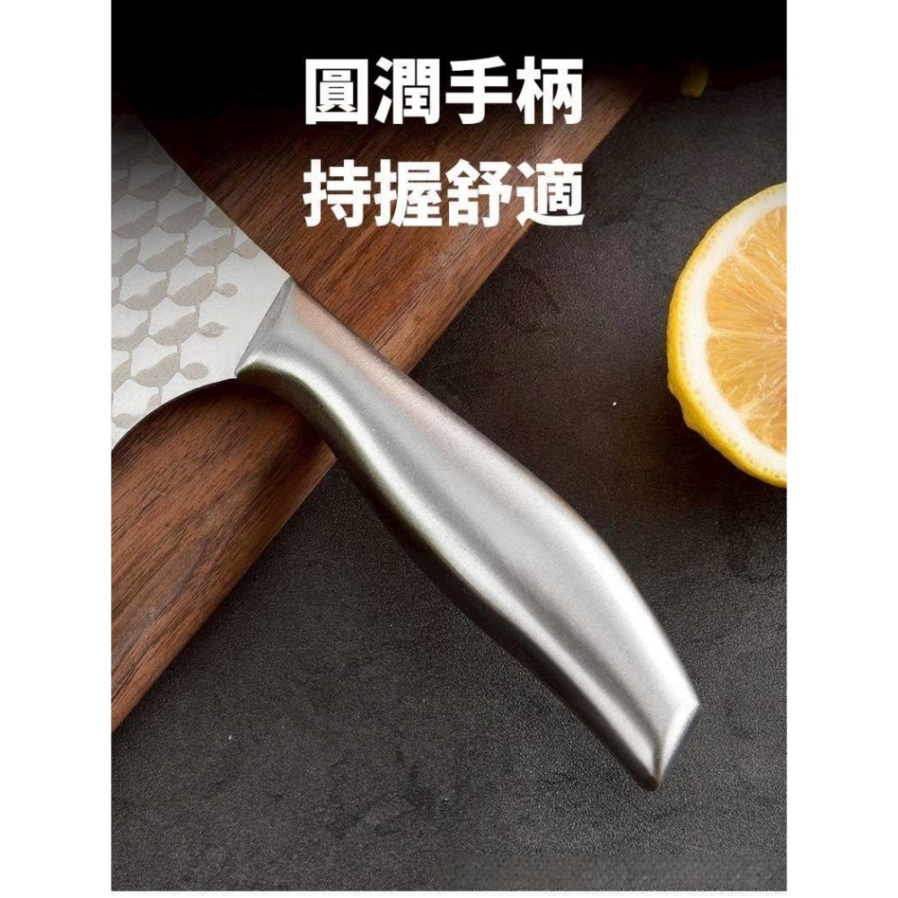 全鋼 龍鱗 小菜刀 全鋼女士小菜刀 家用殺魚刀  不銹鋼刀 鋒利-細節圖3