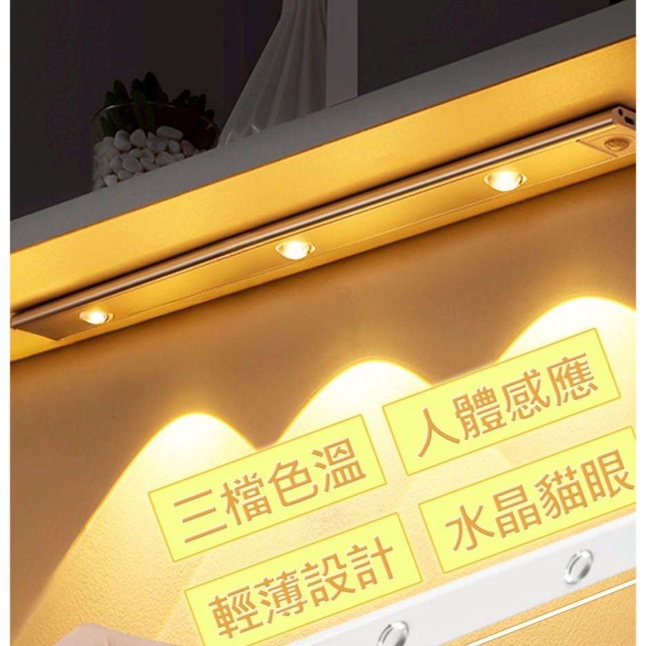 人體感應燈 自動感應燈 貓眼感應燈 衣櫃燈 櫥櫃燈 小夜燈 燈條 氛圍燈 家用燈 LED感應燈 夜燈-細節圖4