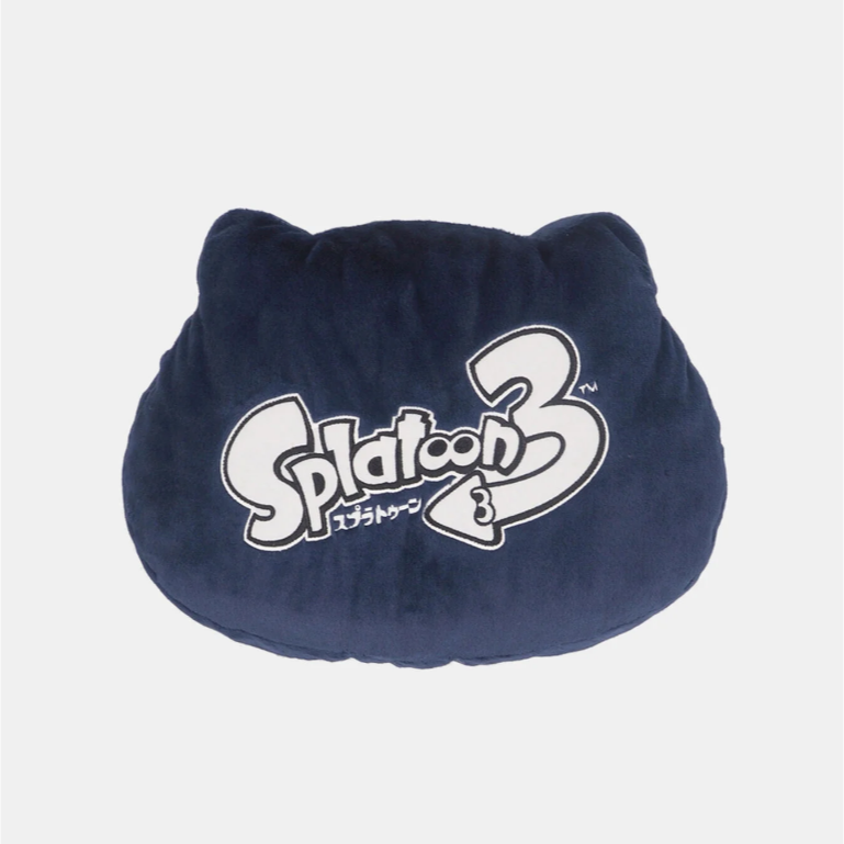 任天堂周邊 Splatoon3 漆彈 裁判貓 抱枕 現貨-細節圖2