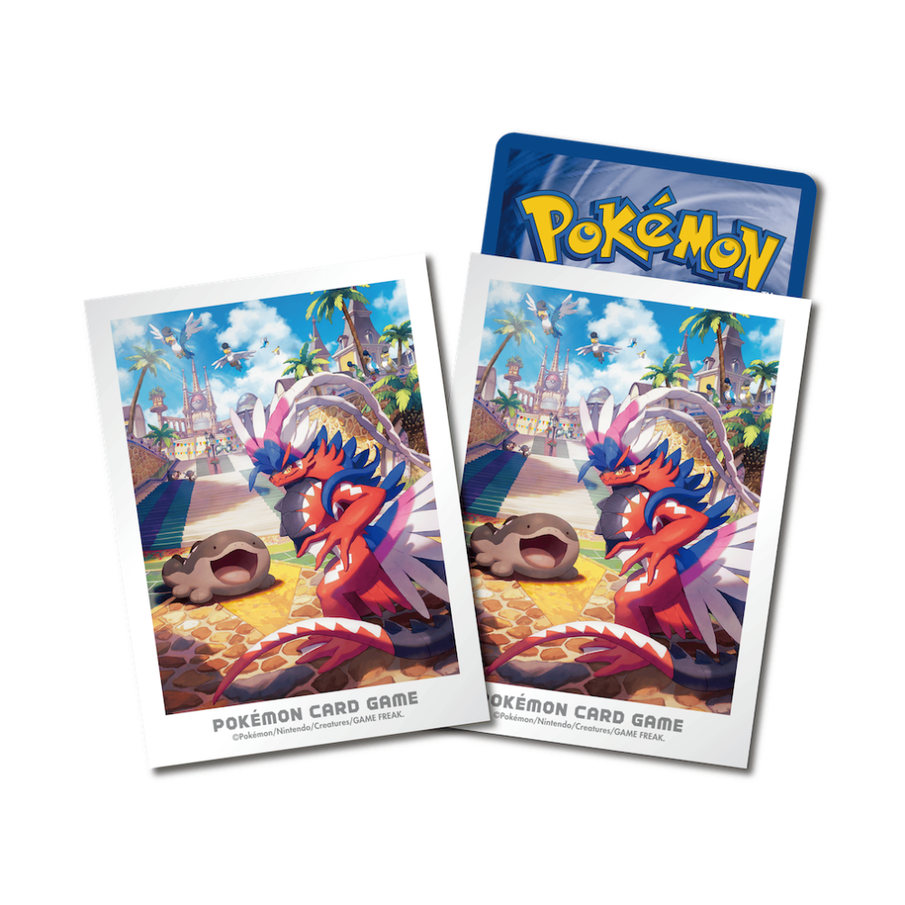 PTCG 寶可夢 朱&紫 造型卡套 九世代 地區的冒險 全新未拆-規格圖9