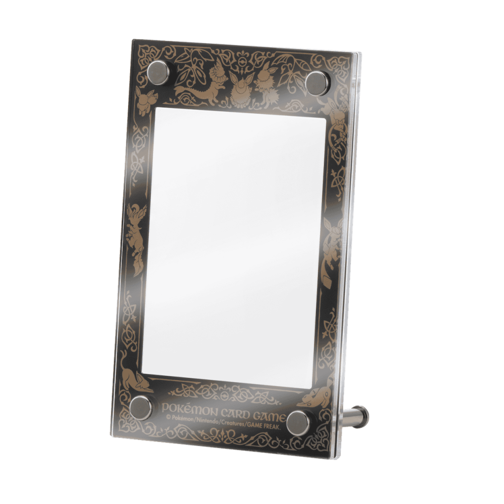 PTCG 寶可夢 朱&紫 伊布 收納盒 收藏卡冊  卡牌展示框 玩偶牌組收納盒 全新未拆-細節圖2