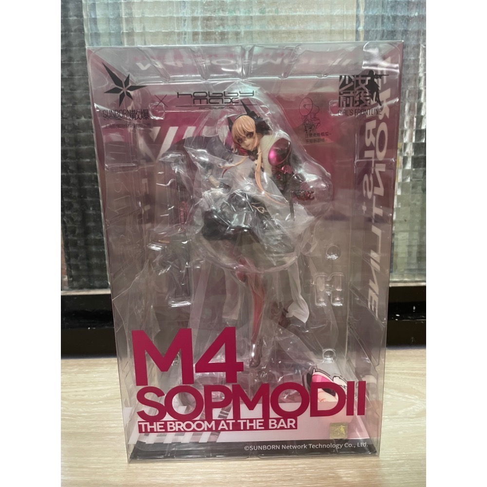 【小龍便宜公仔】全新 正版  HobbyMax 少女前線1/7 M4 SOPMOD Ⅱ 酒席的掃蕩者Ver PVC-細節圖2