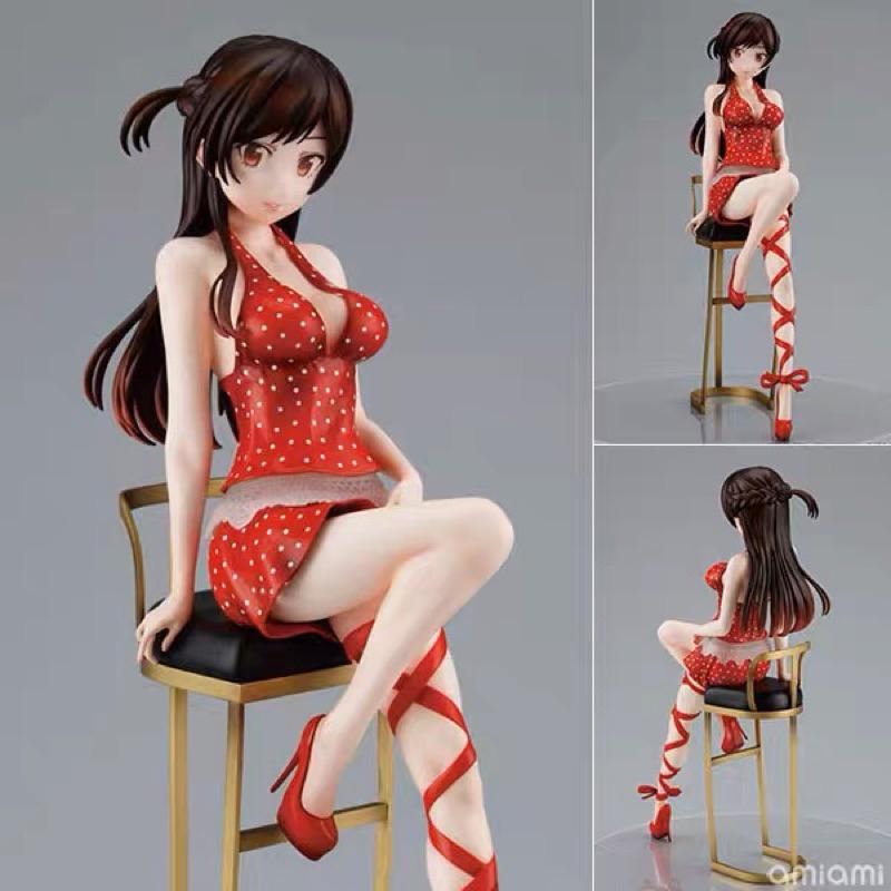 【小龍便宜公仔】全新 正版  出租女友 SOL Internatinal 水原千鶴 一之瀨 約會服 1/7 PVC-細節圖2