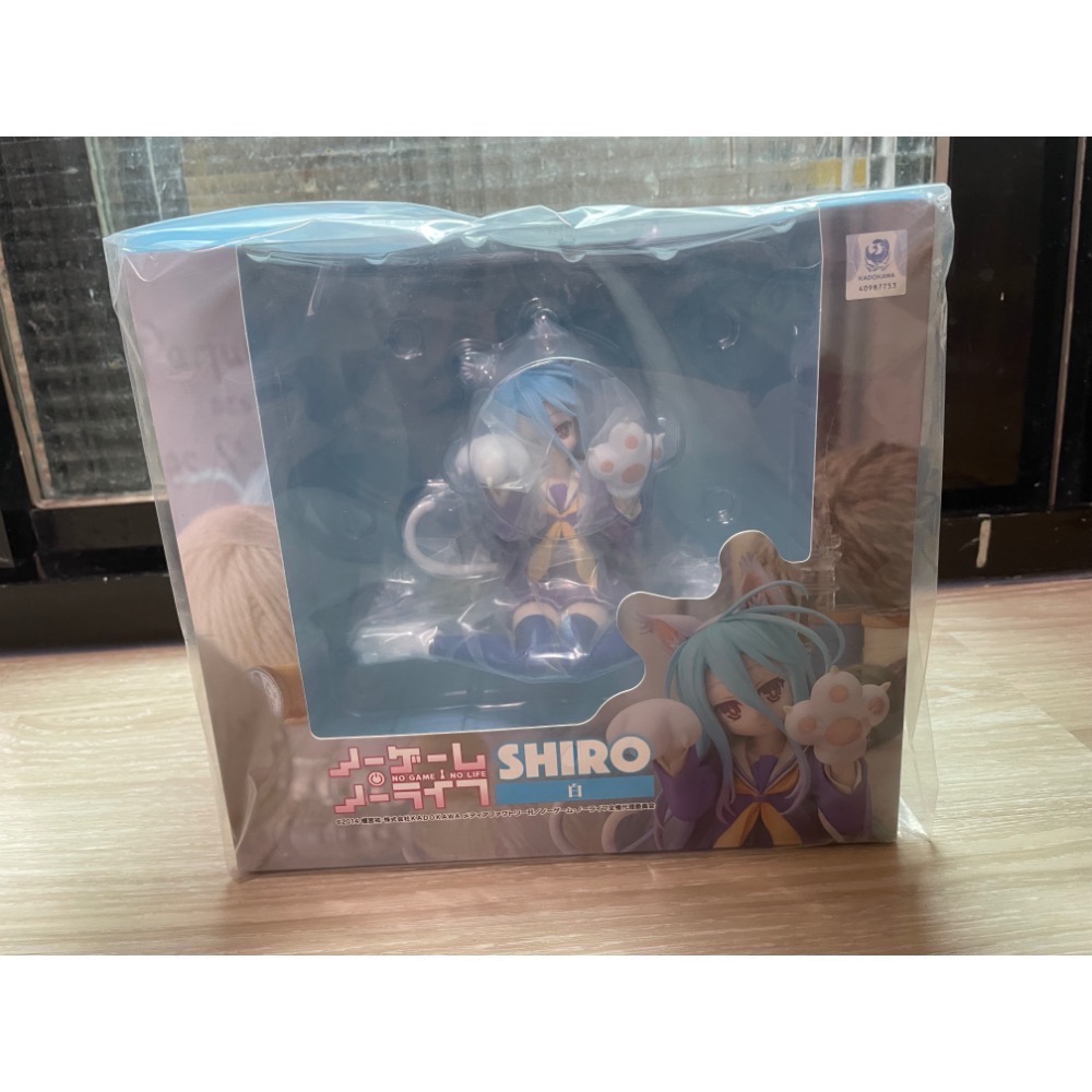 【小龍便宜公仔】全新 正版 UCI 遊戲人生 白 初瀨伊綱 貓耳 NO GAME NO LIFE PVC-細節圖4