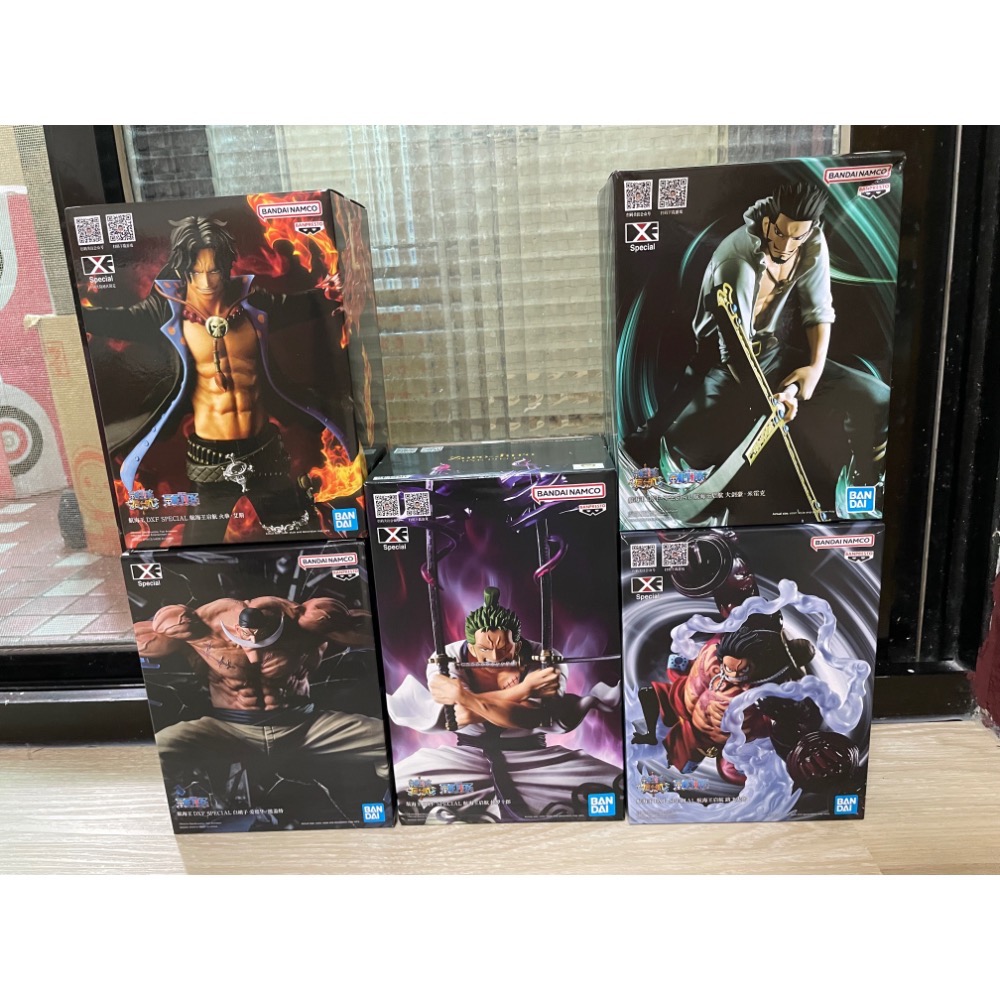 【小龍便宜公仔】全新 正版  海賊王 DXF SPECIAL 魯夫 魯夫太郎 白鬍子 鷹眼 艾斯 索隆十郎 景品-細節圖7