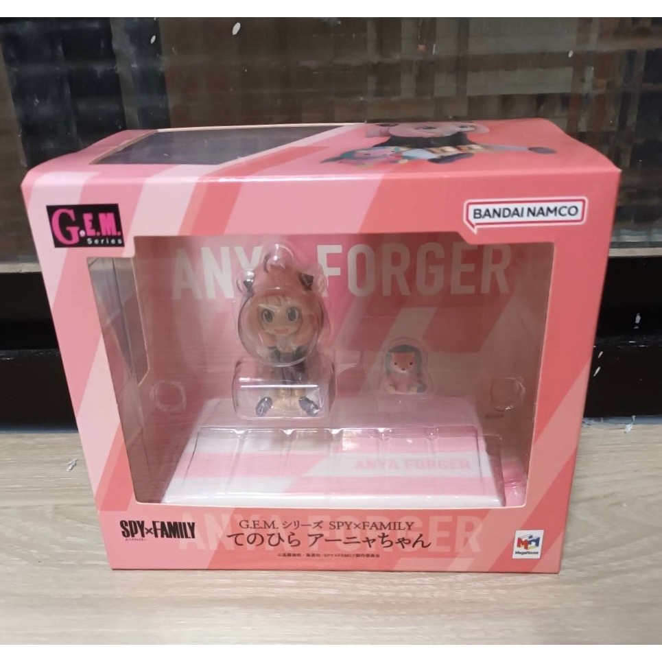 【小龍便宜公仔】全新 正版  MH GEM SPY×FAMILY 間諜家家酒 掌中 安妮亞 安尼亞 小公仔-細節圖3