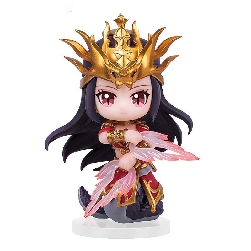 【小龍便宜公仔】全新 正版 特典版 擎蒼 我御天下 鬥破蒼穹 美杜莎 Q版 盒玩 小公仔-細節圖2