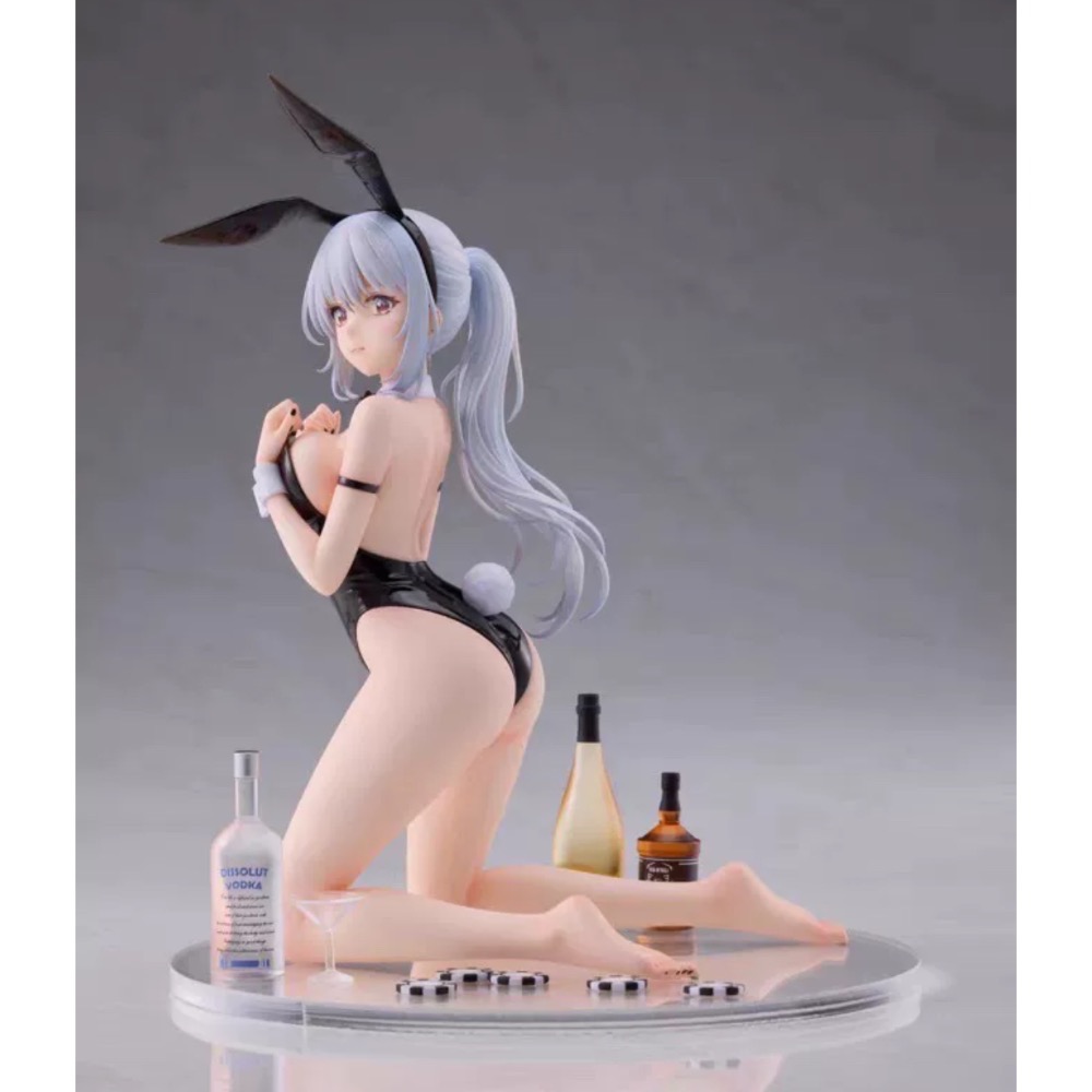 【小龍便宜公仔】全新 正版  原創插畫 SHOWMON SEI CABA 裸足Bunny 兔女郎 1/6 PVC-細節圖2