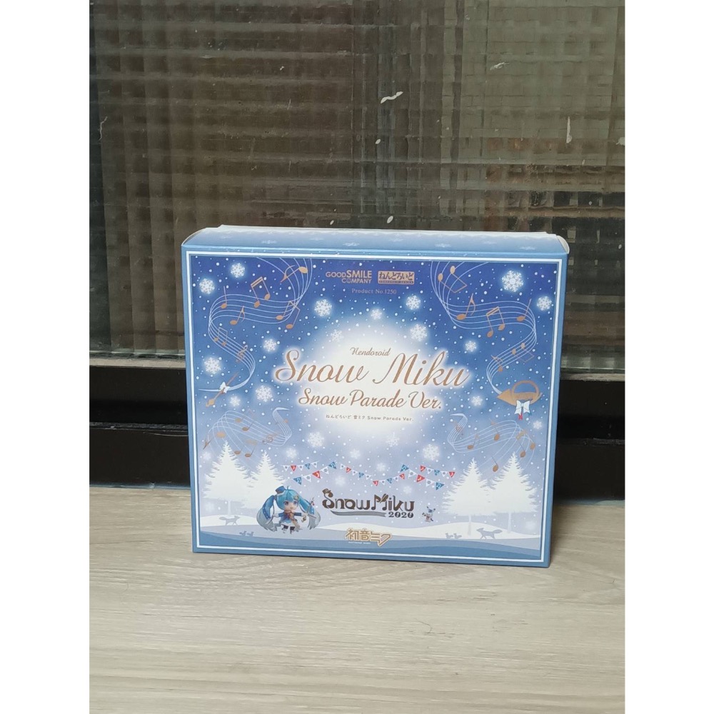 【小龍便宜公仔】全新 正版  GSC 1250 黏土人 2020 雪初音 Snow Parade 初音未來 可動-細節圖2