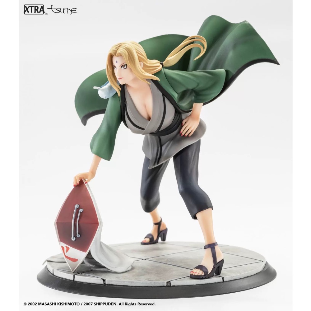 【小龍便宜公仔】全新 正版 Tsume 歐版 火影忍者 綱手 Tsunade 1/10 PVC-細節圖2