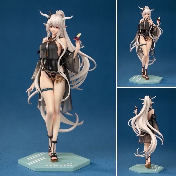 【小龍便宜公仔】全新 正版 Myethos Gift+ 明日方舟 閃靈 安潔莉娜 夏日 泳裝 ver. 1/10 PVC-細節圖3