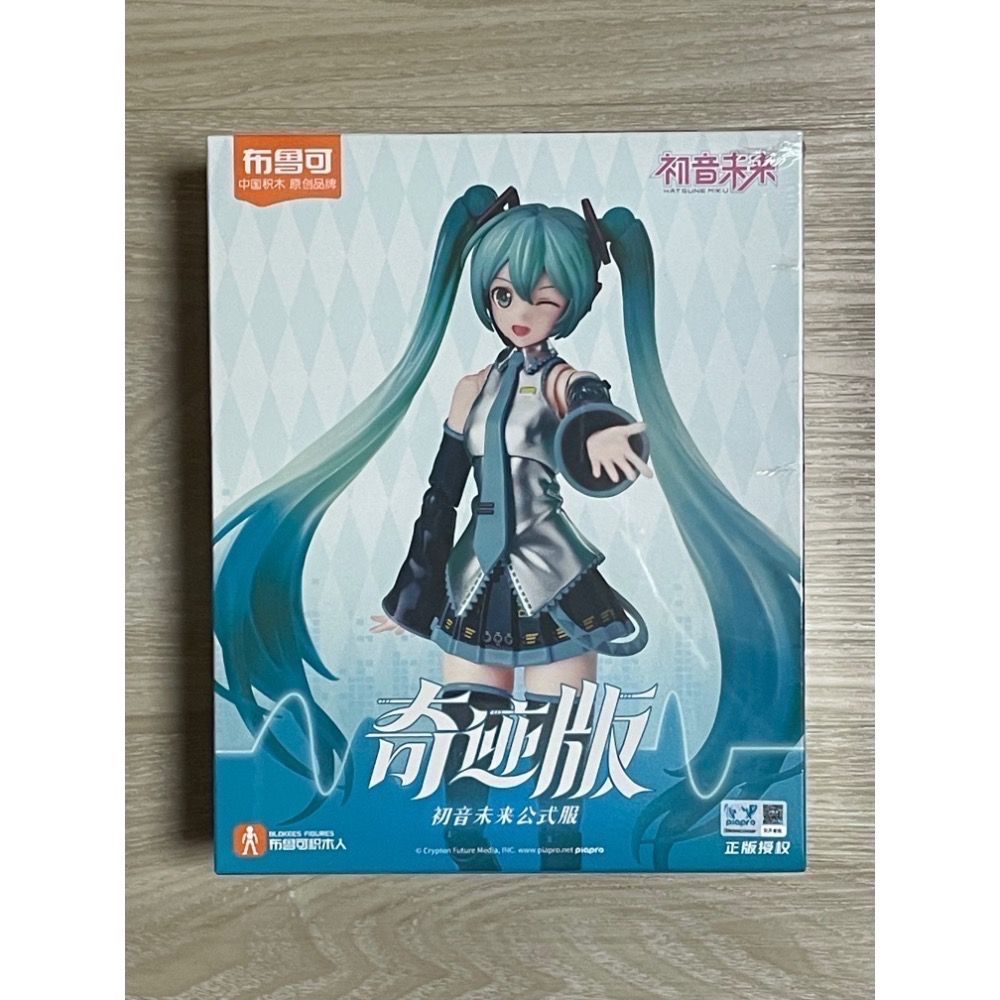 【小龍便宜公仔】全新 正版 特典版 壓克力舞台 布魯可 初音未來 奇跡版 公式服 奇跡之音 星繪未來 可動 組裝模型-細節圖3