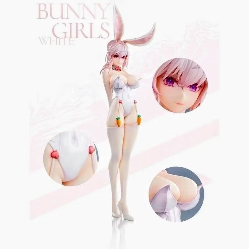 【小龍便宜公仔】全新 正版 FANCAM Bunny Girls 兔女郎 黑兔 白兔 1/6 PVC-細節圖3