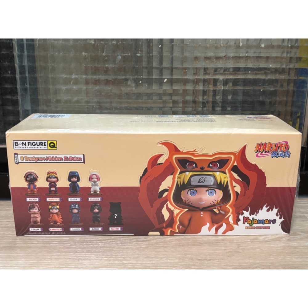 【小龍便宜公仔】全新 正版 一中盒 BNFIGURE Q 火影忍者 睡衣 玩偶服 尾獸 鳴人 佐助 雛田 小櫻 鼬 盲盒-細節圖3