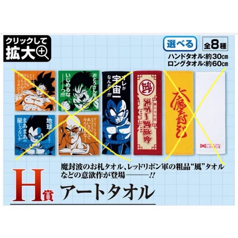 【小龍便宜公仔】全新 正版 動漫週邊 H賞 一番賞 七龍珠 天下第一武道會 天下一武道會 毛巾 長巾 悟空 小賞-細節圖2