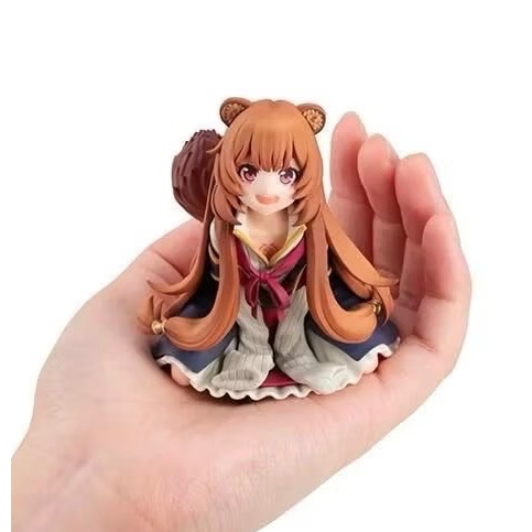 【小龍便宜公仔】全新 正版 MH 限定 Melty 盾之勇者成名錄 掌上 拉芙塔莉雅 幼年期 坐姿 掌中 盒玩-細節圖2