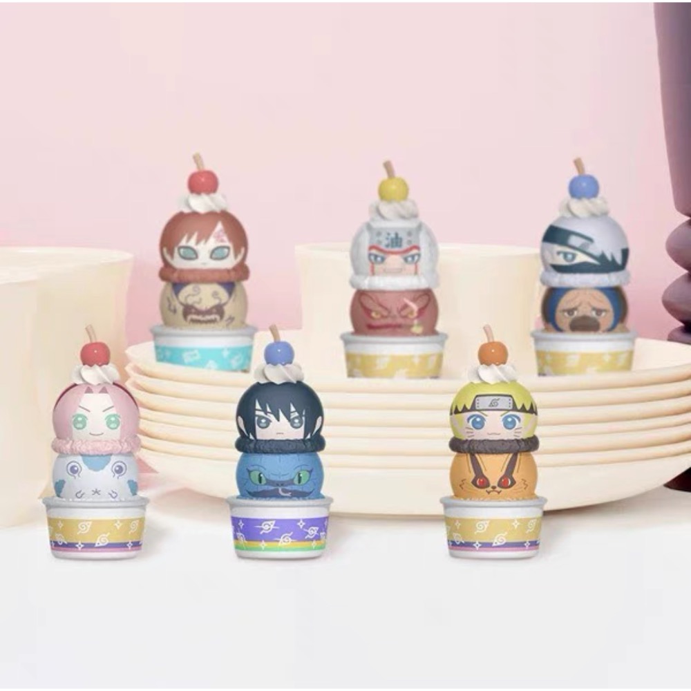 【小龍便宜公仔】全新 正版 一套 MH megahouse Tsumichen 疊疊樂 火影忍者 鳴人 佐助 小櫻 盒玩-細節圖2