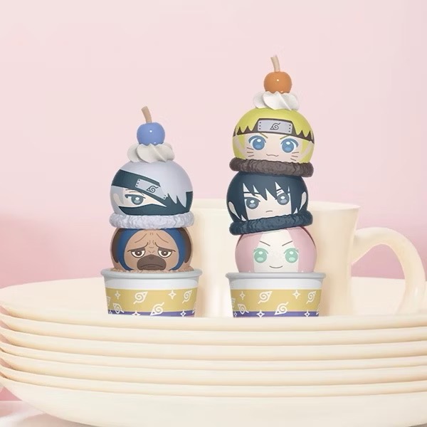 【小龍便宜公仔】全新 正版 一套 MH megahouse Tsumichen 疊疊樂 火影忍者 鳴人 佐助 小櫻 盒玩-細節圖3