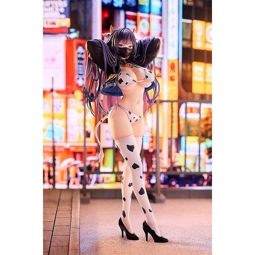 【小龍便宜公仔】全新 正版 原創插畫 ENSOUTOYS 尤娜 Yuna 乳牛 比基尼 原畫 Biya 1/6 PVC-細節圖2