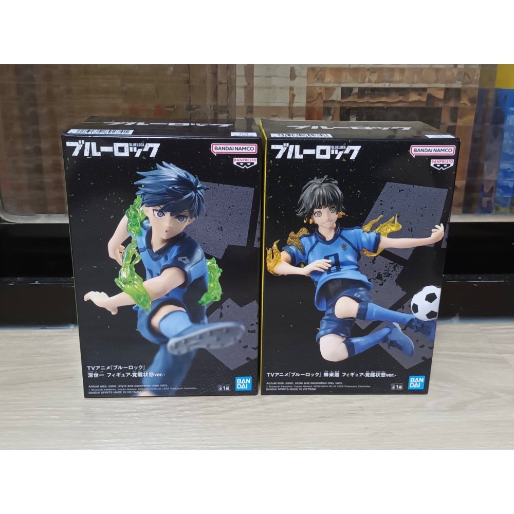 【小龍便宜公仔】全新 正版 藍色監獄 潔世一 蜂樂迴 覺醒狀態 足球 景品-細節圖4