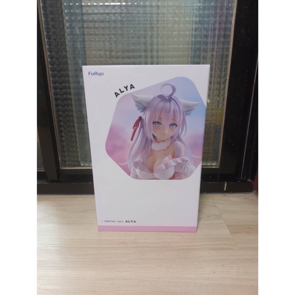 【小龍便宜公仔】全新 正版 FuRyu TENITOL 不時輕聲地以俄語遮羞的 鄰座艾莉同學 九條艾莉莎 白狐狸 PVC-細節圖2