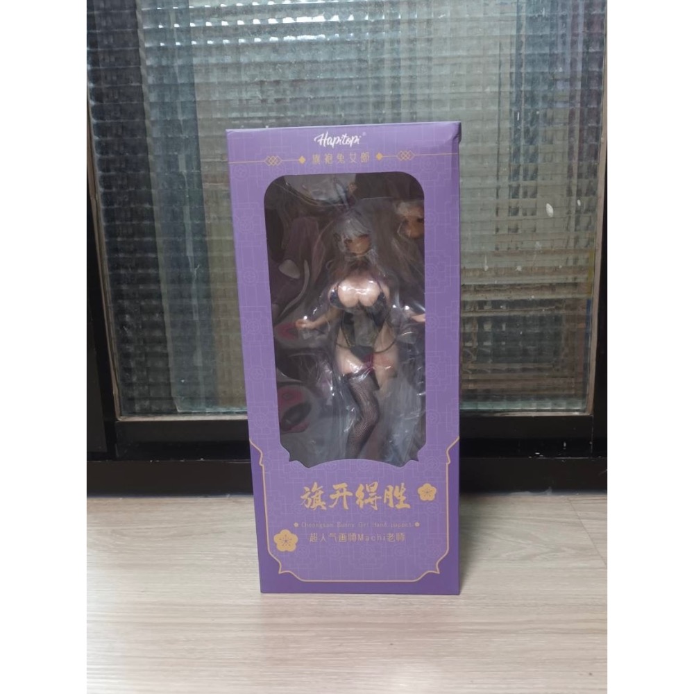 【小龍便宜公仔】全新 正版 Hapitopi 旗開得勝兔女郎 原畫 Machi 1/6 PVC-細節圖2