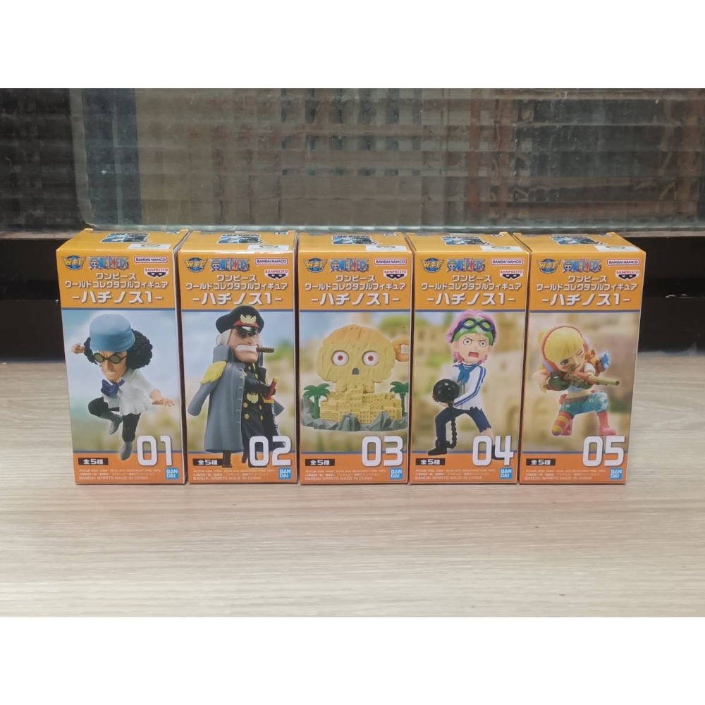 【小龍便宜公仔】全新 正版 海賊王 航海王 WCF 蜂巢島 1 2 青雉 克比 卡普 貝魯梅伯 盒玩-細節圖4