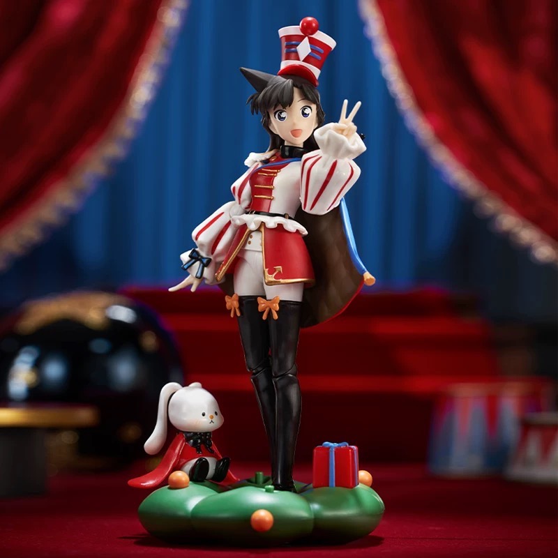 【小龍便宜公仔】全新 正版 布魯可 名偵探柯南 積木人 奇蹟版 科南 灰原哀 工藤新一 毛利蘭 可動 盒玩-細節圖3