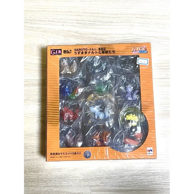 【小龍便宜公仔】全新 正版 特典版 地台場景 GEM 外傳 火影忍者 漩渦鳴人與尾獸們 鳴人 九喇嘛 九尾 尾獸 盒玩-細節圖5