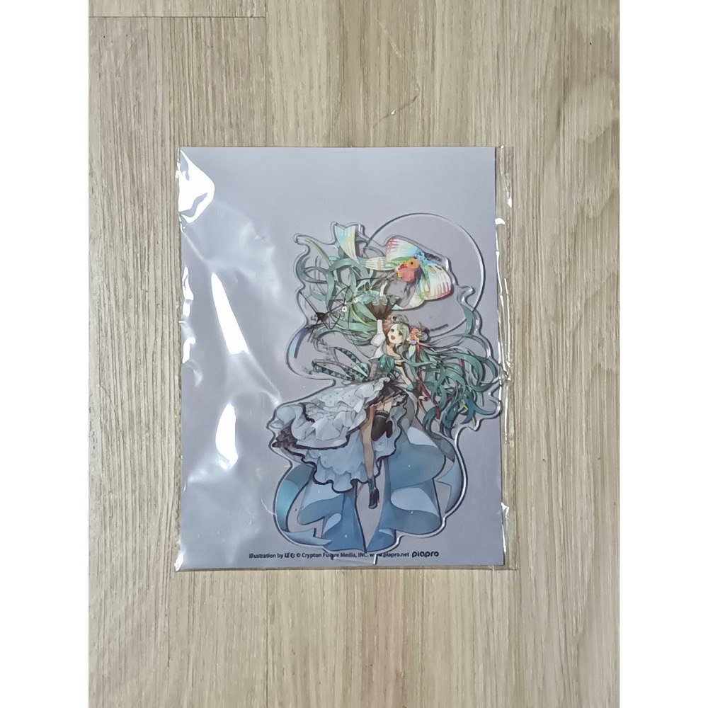 【小龍便宜公仔】全新 正版 單賣 特典 立牌 GSC 初音 未來 2626 Memorial Dress Ver PVC-細節圖3