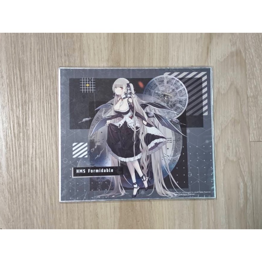 【小龍便宜公仔】全新 正版 單賣 特典 色紙 碧藍航線 可畏-細節圖2