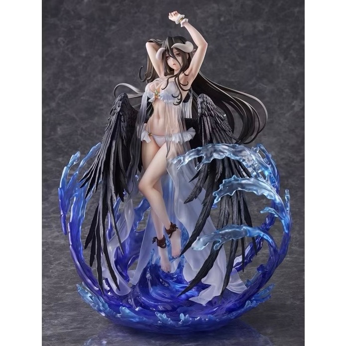 【小龍便宜公仔】全新 正版 單賣 特典 立牌 SSF estream OVERLORD 雅兒貝德 雅爾貝德 泳裝 PVC-細節圖2