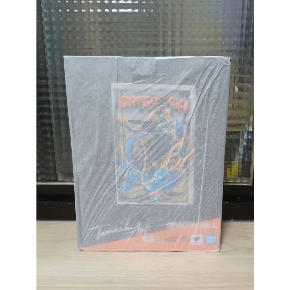 【小龍便宜公仔】全新 正版 BANDAI Tamashii Art 七龍珠 孫悟空 神龍 悟空 騎龍 立體 相框 PVC-細節圖2