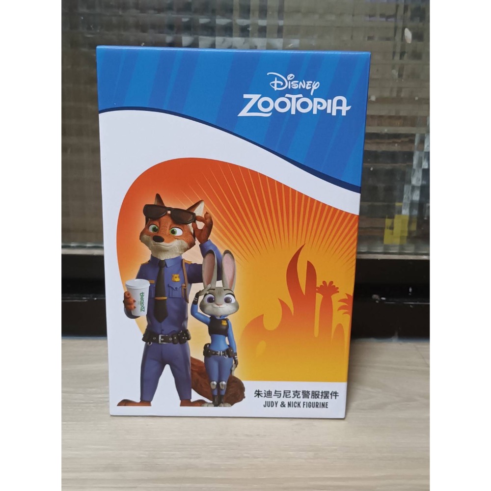 【小龍便宜公仔】全新 正版 Enesco 迪士尼 瘋狂動物城 動物方城市 兔子警官 朱迪 胡尼克 尼克-細節圖6