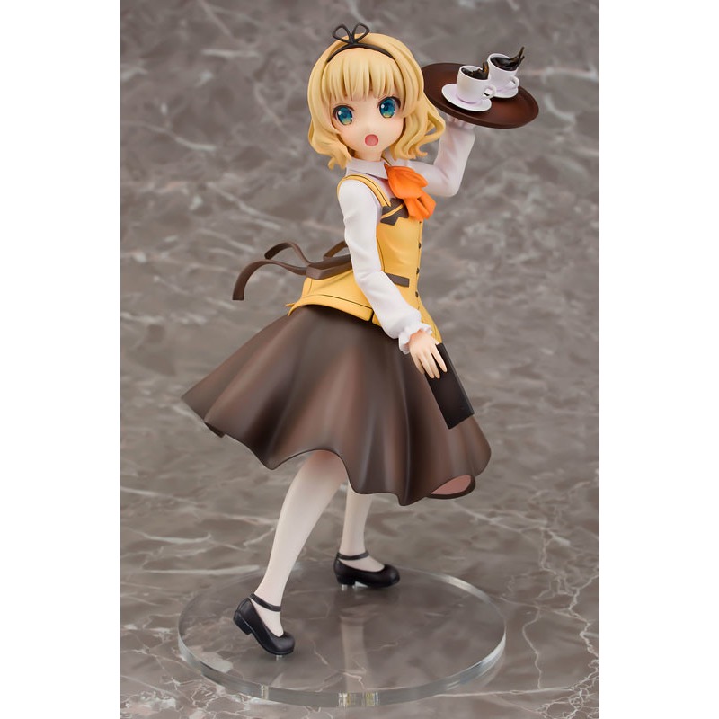 【小龍便宜公仔】全新 正版 PLUM 點兔 心愛 智乃 理世 紗路 千夜 Cafe Style 咖啡 1/7 PVC-細節圖5