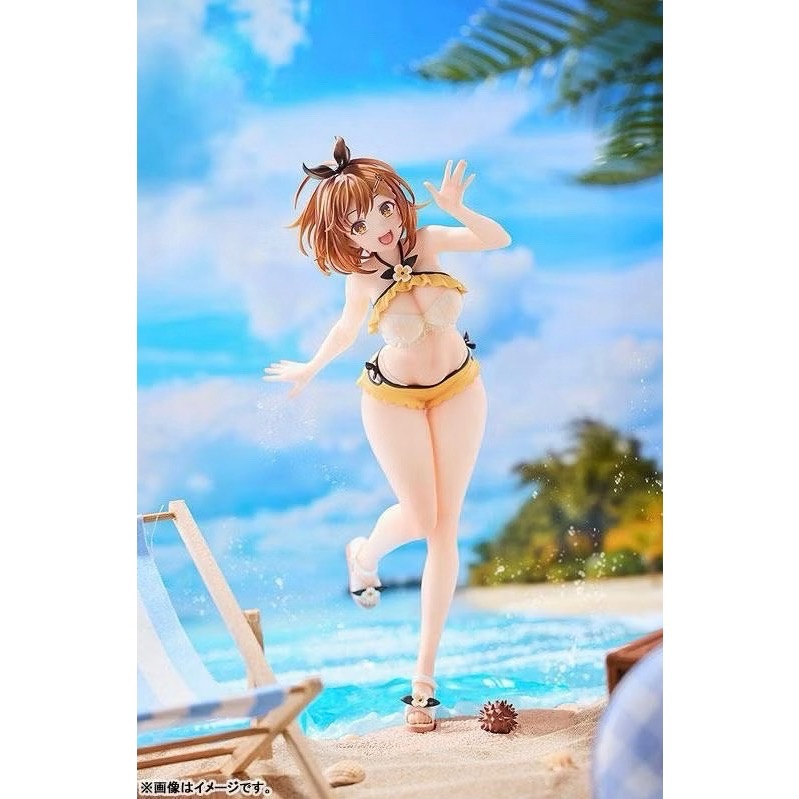 【小龍便宜公仔】全新 正版 Solarain 萊莎的鍊金工房 莉拉 萊莎 科洛蒂婭 泳裝 1/7 PVC-細節圖4