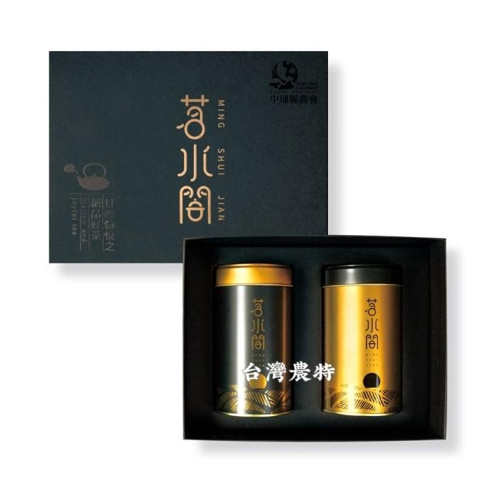 [台灣農特-中埔農會]中埔鄉農會茗水間金質獎高山烏龍茶禮盒300g*1盒~含稅可刷卡可宅配-細節圖2