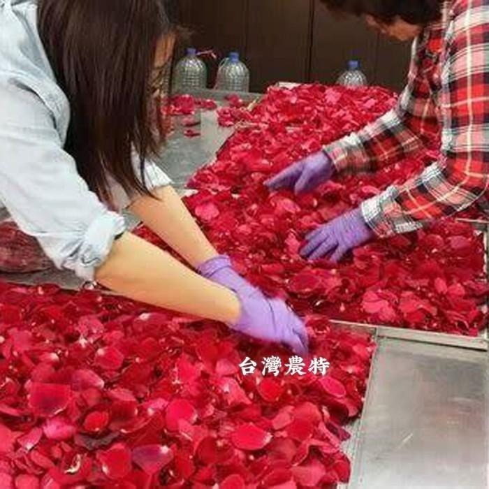 [天農國]原香農夫食用乾燥玫瑰花瓣50g*1袋~含稅可刷卡可宅配-細節圖2