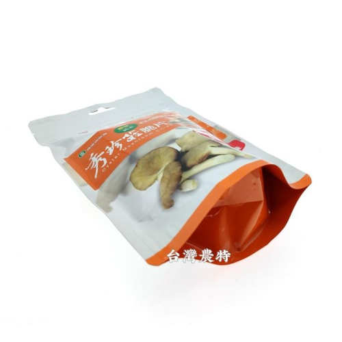 [台灣農特-埔里農會]埔里鎮農會秀珍菇脆片(原味80g)*1袋