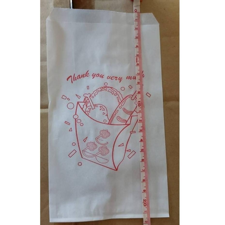 防油紙袋  防油袋 蛋餅袋 100入-細節圖3