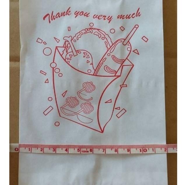 防油紙袋  防油袋 蛋餅袋 100入-細節圖4